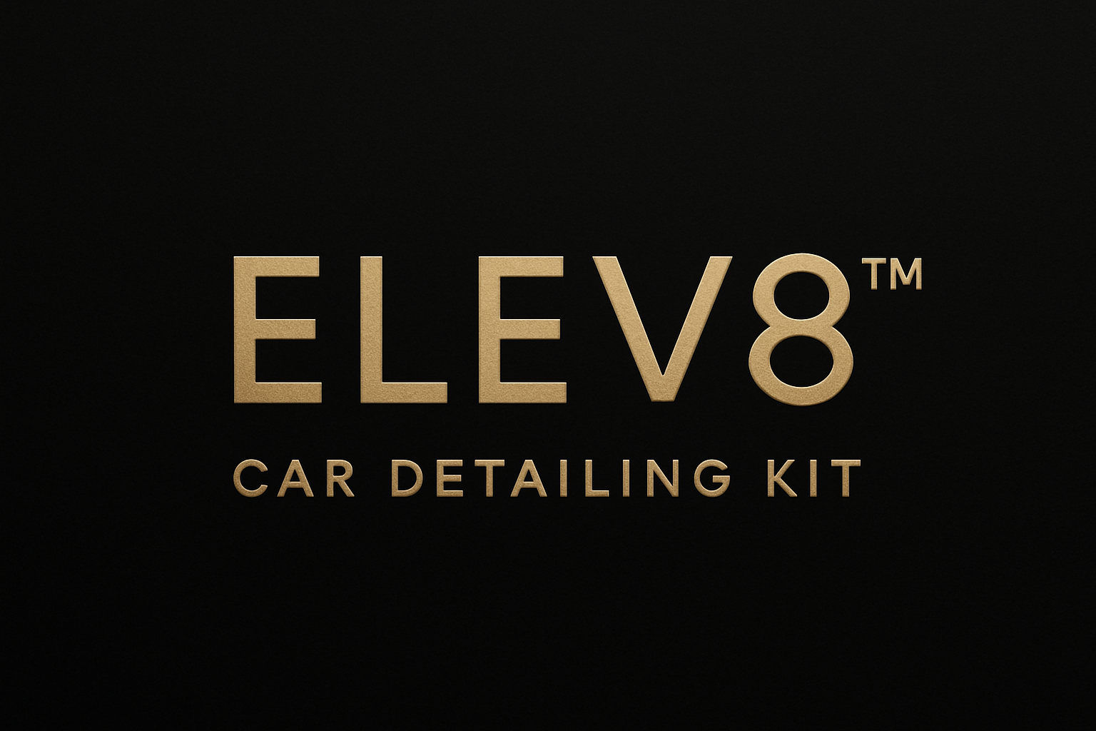 Elev8 Car Detailing Kit